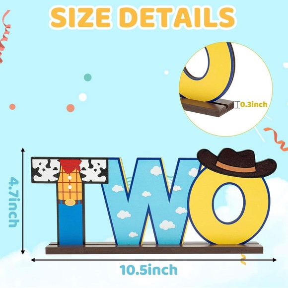 Toy Story TWO Infinity and Beyond Party Supplies - Picture 2 of 3